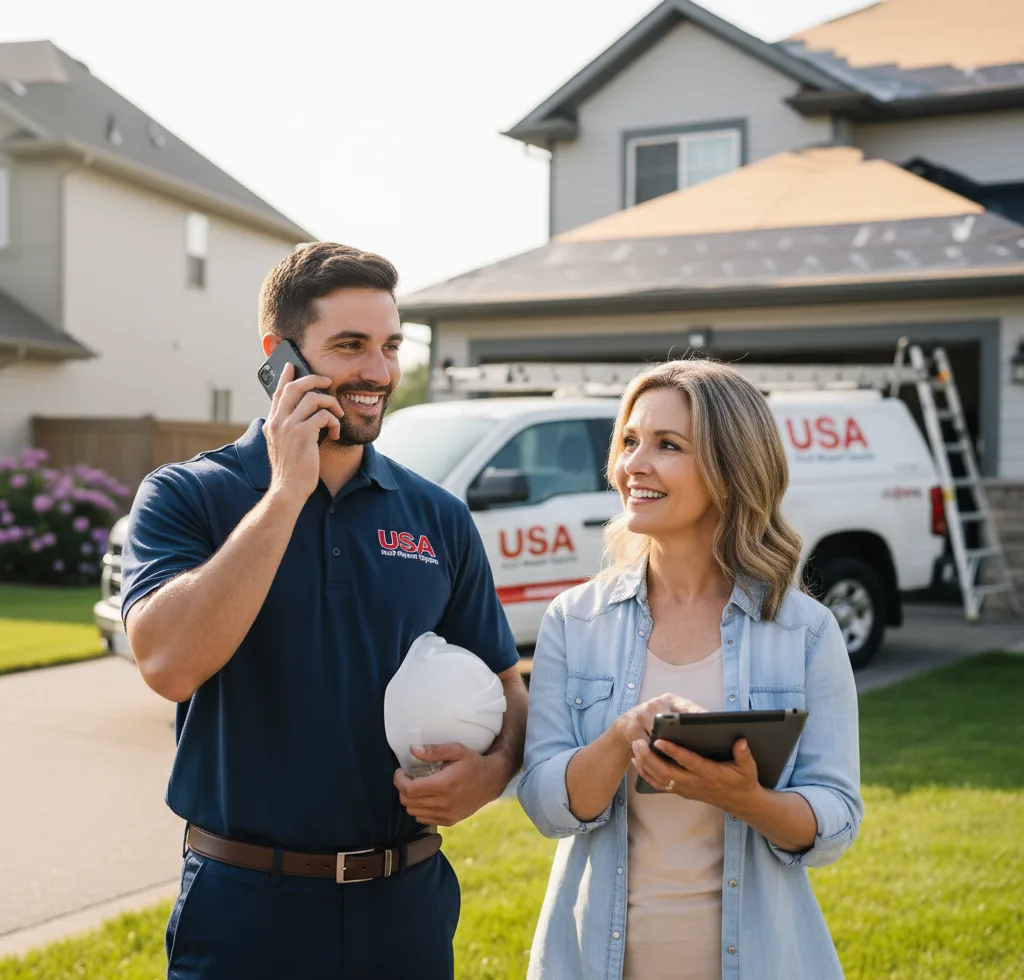 USA Roof Repair Experts customer support in Lake View